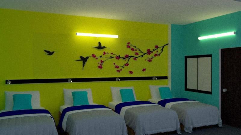 M G Cottage & Dormitory Gokarna  Bagian luar foto